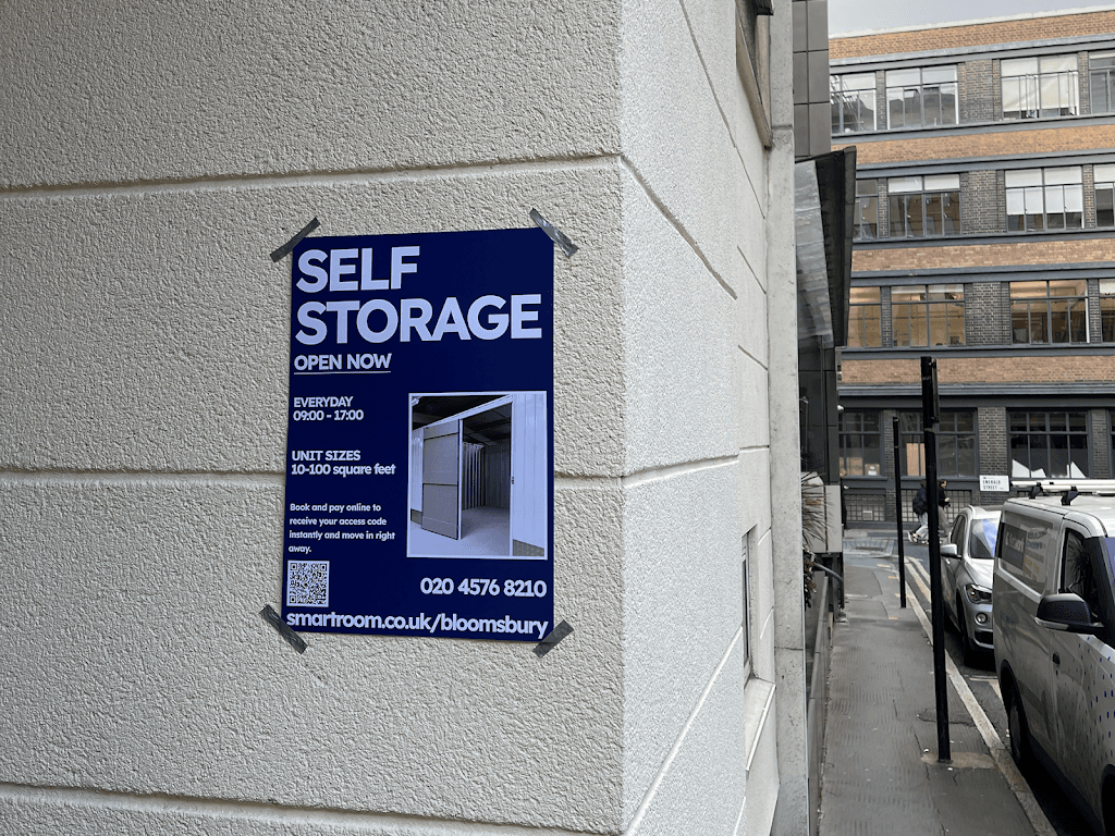 Smartroom Self-Storage Bloomsbury
